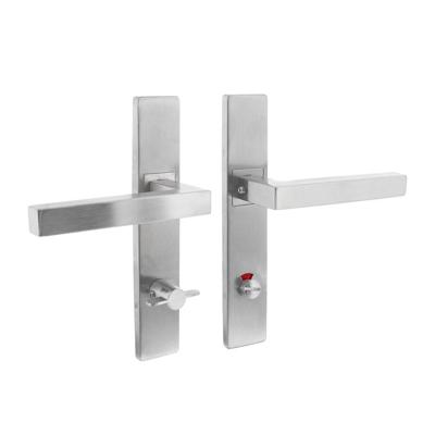 Deurkr.Vierkant op rechth. schild WC 72 mm rv