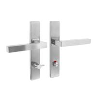 Deurkr.Vierkant op rechth. schild WC 72 mm rv - thumbnail