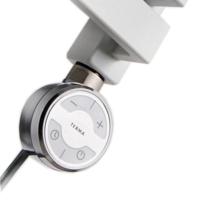 Elektrisch Thermostaat Radiator MOA 400W tbv Handdoekradiator Sapho Dorlion Chroom Sapho - thumbnail