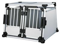 TRIXIE TRANSPORTBOX DUBBEL ALUMINIUM 93X64X88 CM - thumbnail