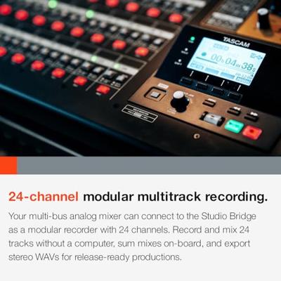 Tascam Studio Bridge 24-track line-recorder