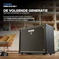 Boss Katana 50 EX Gen 3 50 Watt gitaarversterker combo - thumbnail