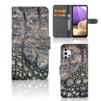 Samsung Galaxy A32 4G | Telefoonhoesje | Met pasjeshouder | Krokodillenprint - thumbnail