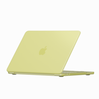 Lunso MacBook Neo cover hoes - case - Mat Citrine - thumbnail