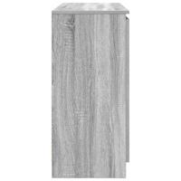 Dressoir met lades 100,5x35x76 cm spaanplaat grijs Sonoma - thumbnail
