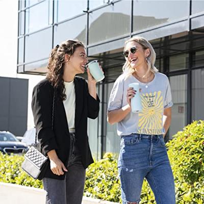 Xavax Thermosbeker 270 Ml Isolerende Beker Met Drinkopening Pastelblauw