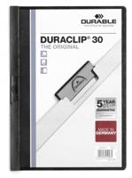 Documenthouder Durable DURACLIP 30 A4 Zwart A4 25 Onderdelen - thumbnail