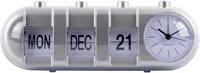 Karlsson - Alarm Clock Retro Tube Calendar Flip - thumbnail