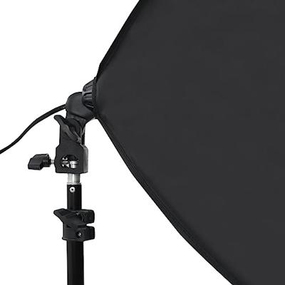 VidaXL Professionele studiolampen 2 st 40x60 cm staal zwart
