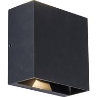 Lutec Zwarte wandlampGemini Beams design - 5104003012 - thumbnail