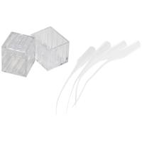 Deko Light 930689 Endkappen Set 2 St. für 230V LED Stripe Eindkappen-set Kunststof (b x h x d) 21.80 x 18 x 27 mm 1 stuk(s) - thumbnail