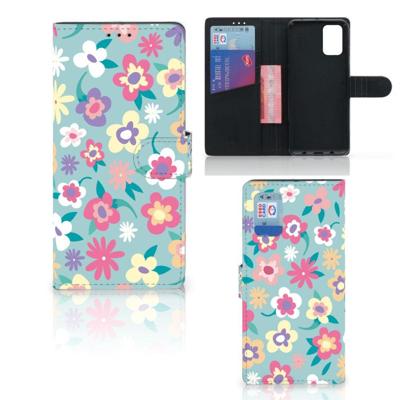 Samsung Galaxy A02s | M02s Hoesje Flower Power Samsung Galaxy A02s | M02s Hoesje Flower Power