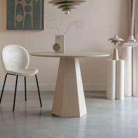 Zuiver Ronde Eettafel 'Pilar' Essenhout, 100cm, kleur Beige - thumbnail
