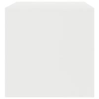 Tv-meubel 100x40x40 cm spaanplaat wit - thumbnail