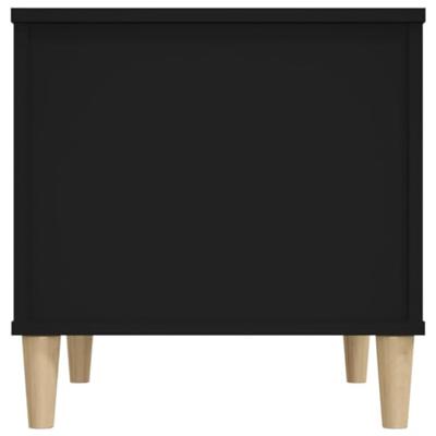 Salontafel 60x44,5x45 cm bewerkt hout zwart