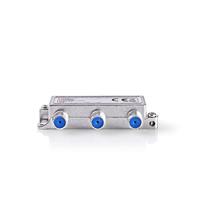 Satelliet F-splitter | Max 10,5 dB demping | 5 - 2400 MHz | 3 uitgangen - thumbnail