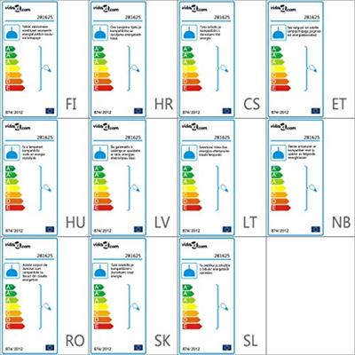 VidaXL Plafondlamp rond e27 grijs