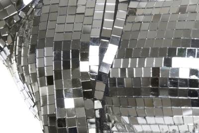 Decoratieve figuren DKD Home Decor Engels 45,5 x 21,5 x 25 cm Spiegel Zilverkleurig Hond