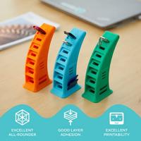 Polymaker PB01010 PolyLite Filament PETG Hittebestendig, Hoge treksterkte 1.75 mm 1000 g Turquoise 1 stuk(s) - thumbnail