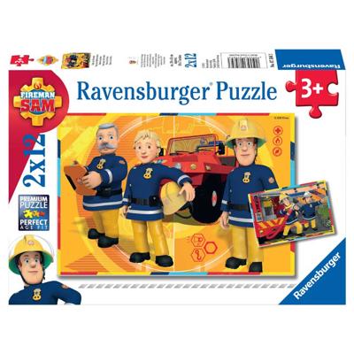 Ravensburger puzzel Sam aan het werk 2x12 stukjes