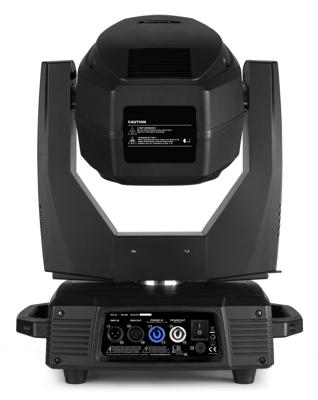 Beamz Tiger 17R moving head 350W - set van 2 in case