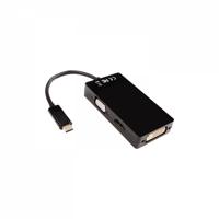 Adapter USB-C naar HDMI V7 V7UC-VGADVIHDMI-BLK Zwart - thumbnail