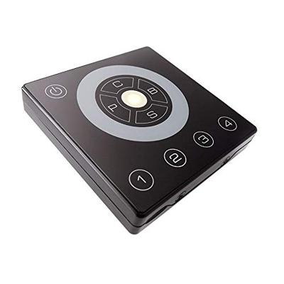 Deko Light DMX Wandcontroller Art-4 RGB/RGBW Wandbediening 86 mm 86 mm 15.3 mm