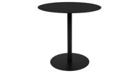 Zuiver Ronde Bijzettafel 'Snow' Staal, 35cm, kleur Zwart - thumbnail