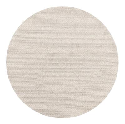 MUST Living Rond Vloerkleed 'Nirvana' 200cm, kleur Beige