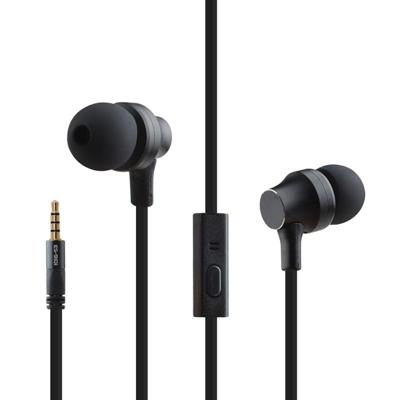 awei ES910i TPE In-ear Wire controle oortelefoon met microfoon voor iPhone iPad Galaxy Huawei Xiaomi LG HTC en andere Smartphones(Black)