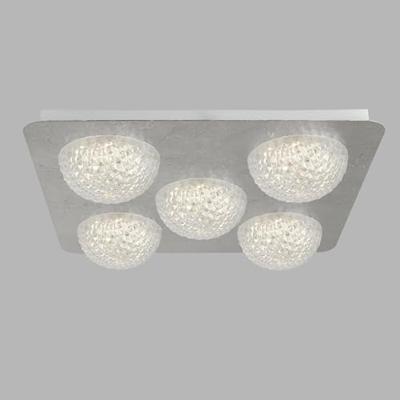 Searchlight Design plafondlampCelestia 5-lichts grijs - 32511-5SI