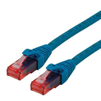 ROLINE Patchkabel Cat.6 UTP, Component Level, LSOH, blauw, 3 m ROLINE Patchkabel Cat.6 UTP, Component Level, LSOH, blauw, 3 m