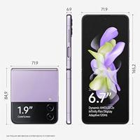 Samsung Galaxy Z Flip4 5G F721B EU 8/256GB, Android, bora purple - thumbnail