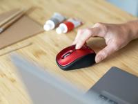 Trust Yvi+ Compacte Draadloze Muis Rood - thumbnail