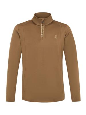 Protest Will 1/4 Zip Pully Heren Sandy Brown XXL Protest Will 1/4 Zip Pully Heren Sandy Brown XXL