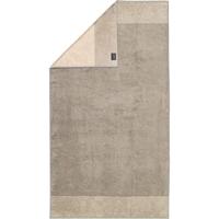 Cawö Cawo Two-Tone Badhanddoek Grafiet 80x150 - thumbnail
