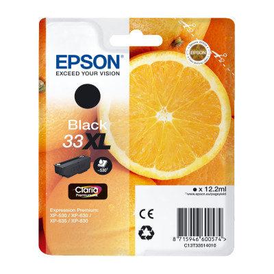 Epson Inktcartridge 33XL Origineel Zwart C 13 T 33514012