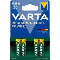 Varta batterij r03 aaa oplaadbaar 1000mah krt (4) - thumbnail