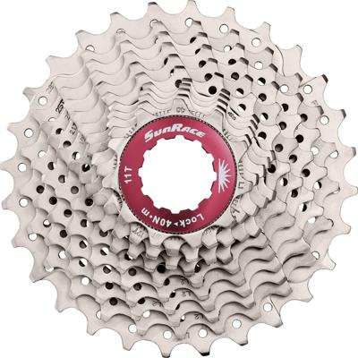 Spanninga Sunrace cassette csrx1 11v 11-32t zilver