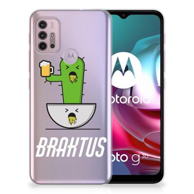 Motorola Moto G30 | G10 Telefoonhoesje met Naam Braktus
