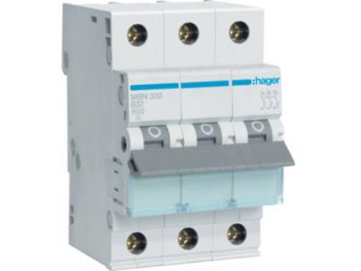 Hager MBN332 Zekeringautomaat 3-polig 32 A