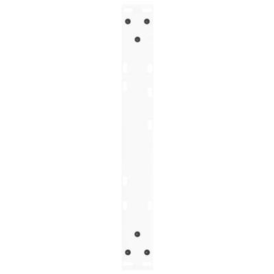 Eettafelpoten 2 st V-vormig 60x(30-31,3) cm staal wit Eettafelpoten 2 st V-vormig 60x(30-31,3) cm staal wit