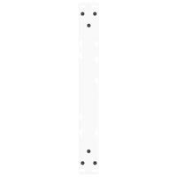 Eettafelpoten 2 st V-vormig 60x(30-31,3) cm staal wit - thumbnail