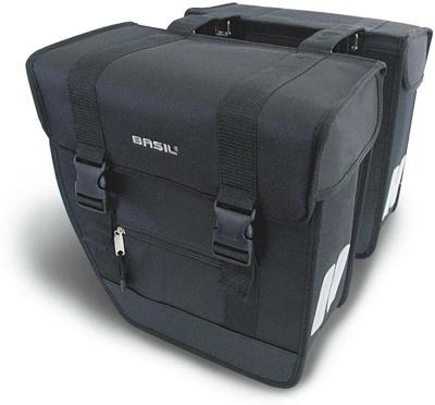 dubbele fietstas Tour XL zw