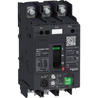 Schneider Electric GV4PEM02N6 GV4PEM02N6 Motorbeveiligingsschakelaar 1 stuk(s)