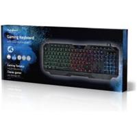 Bedraad Gaming Toetsenbord | USB Type-A | Membrane Toetsen | LED | QWERTZ | Duits | Lengte stroomkabel: 1.30 m | Multimedia - thumbnail