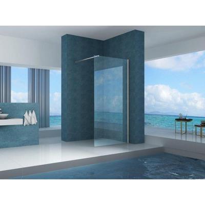 Eco inloopdouche 700 x 2000 x 8 mm nano helder glas/chroom