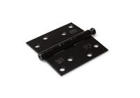 Dulimex Kogellagerscharnier rechte hoeken RVS zwart tot 80 kilo - thumbnail