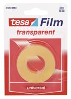 Plakband tesafilm 33mx15mm transparant blister - thumbnail
