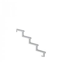 Trapbalk Staal 4 Treden - 34,2º - thumbnail